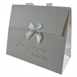 Luxruy flap brand paper jewelry bag